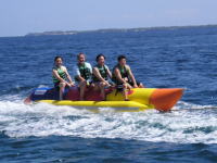 プーケット　コーラル島　バナナボート
