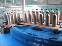 ピピ島ダイビング　器材イメージ